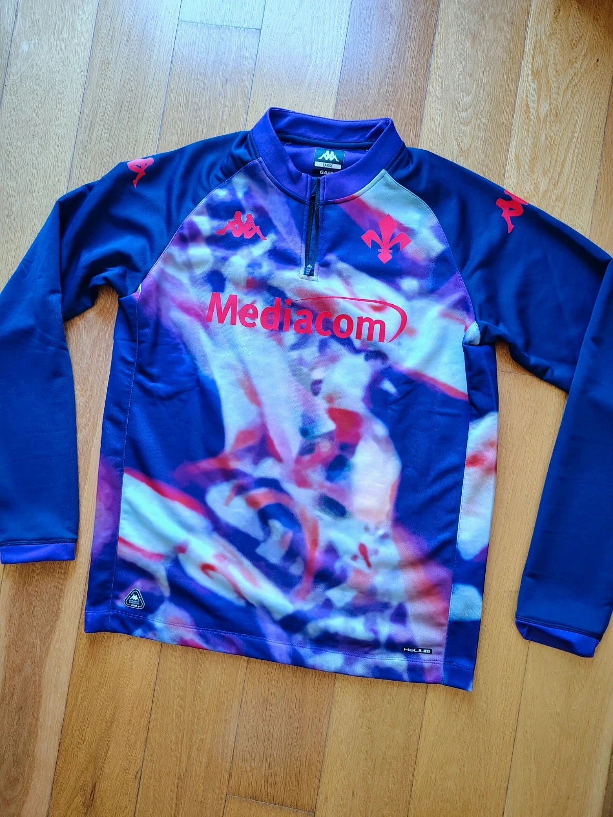 Men football shirt Kappa original Fiorentina training sweatshirt Fiesole